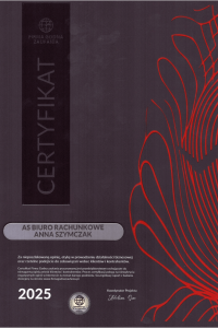 Dyplomy AS Biuro Rachunkowe Anna Szymczak (2)